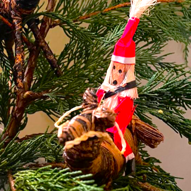 Father Christmas on a Camel