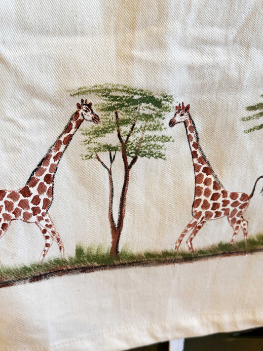 Aprons Hand Painted African Animals