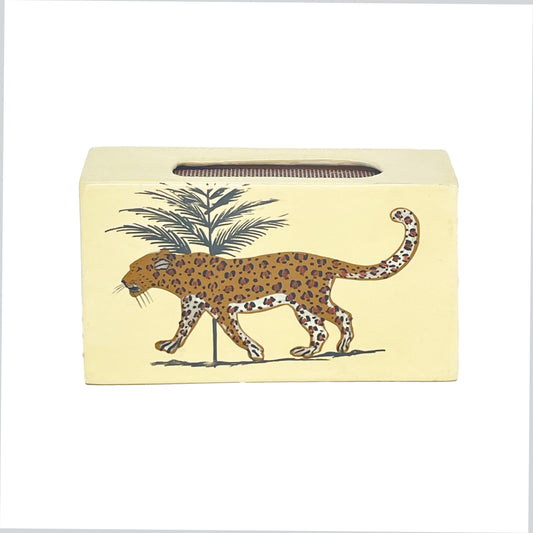 Large Matchbox Cover Leopard -various colours