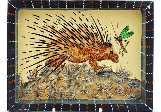 Naive Art Tray Small Porcupine