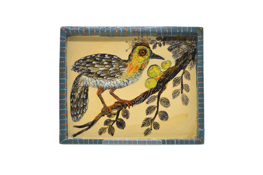 Naive Art Tray - Medium - Birds