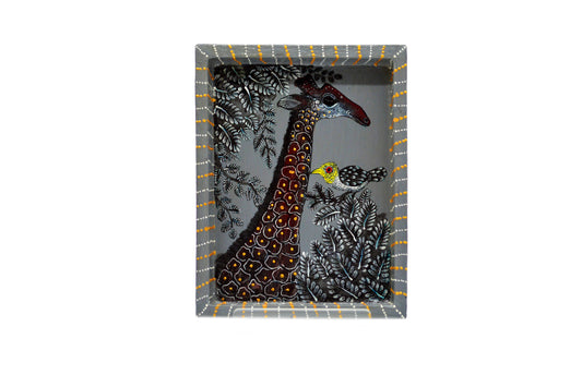 Naive Art Tray - Small - Giraffe
