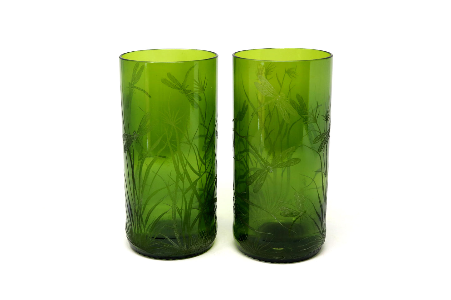 Storm Lantern, Engraved with Dragonfly