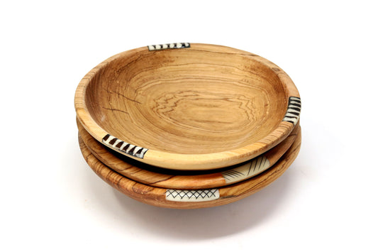 Olive Wood small salad & nut bowls