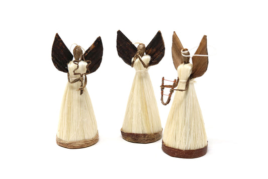 Set of Three Angel Musicians