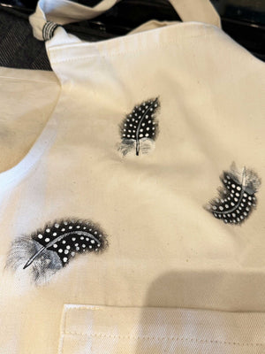 Aprons Guinea Fowl Feather