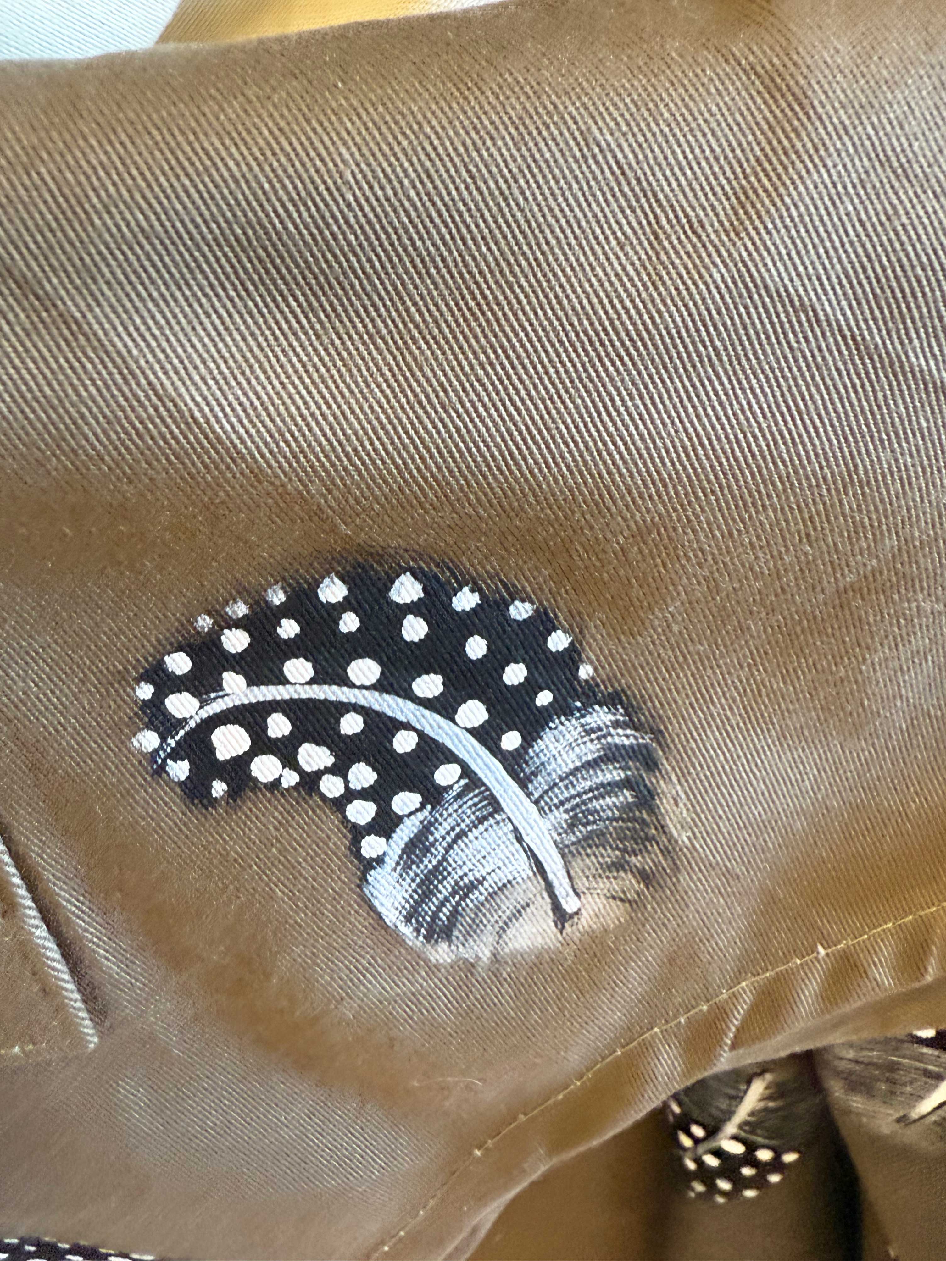 Aprons Guinea Fowl Feather