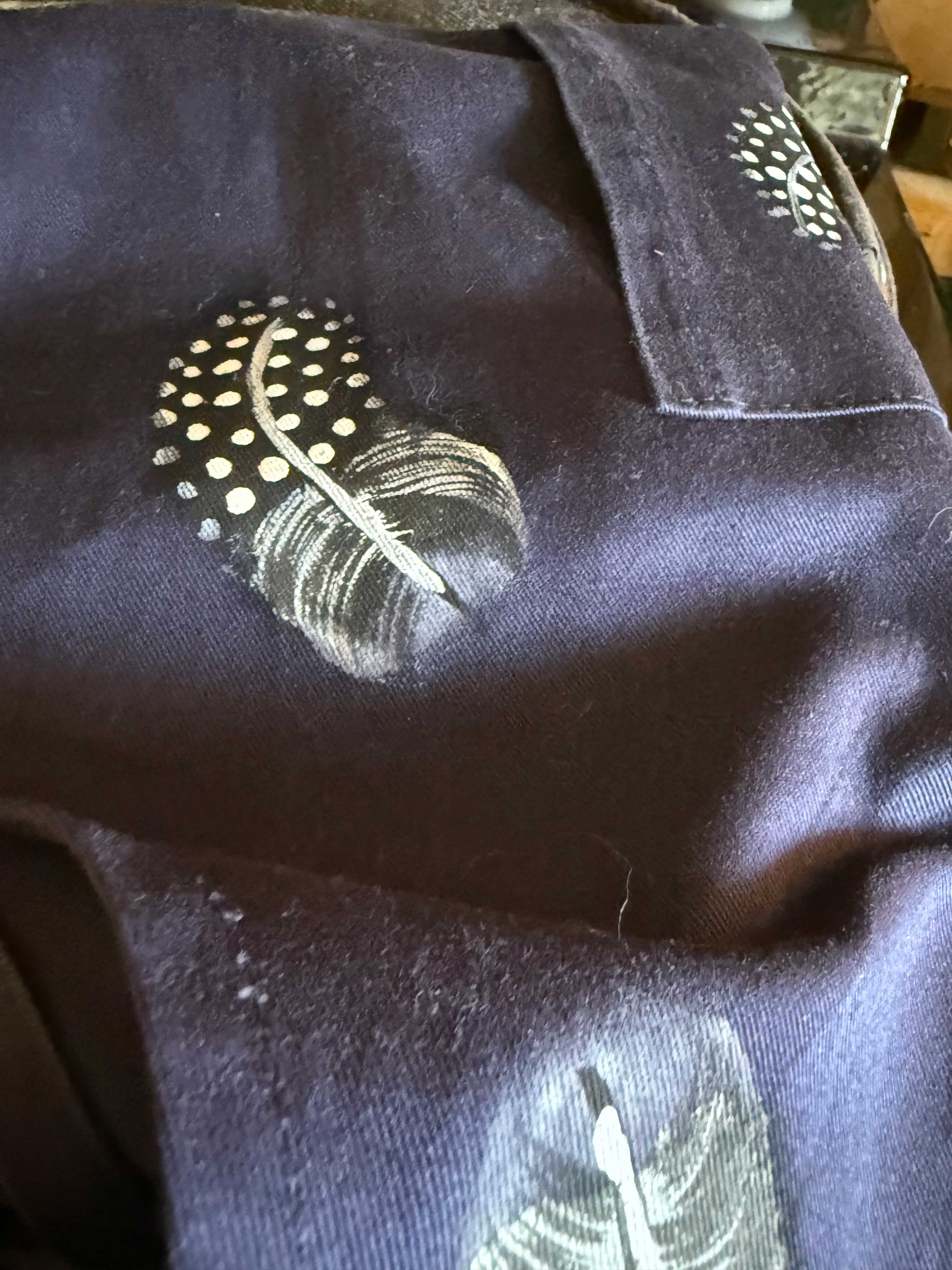 Aprons Guinea Fowl Feather