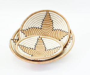 Intango Baskets set of 3 - Neutrals (ASSORTED DESIGNS)