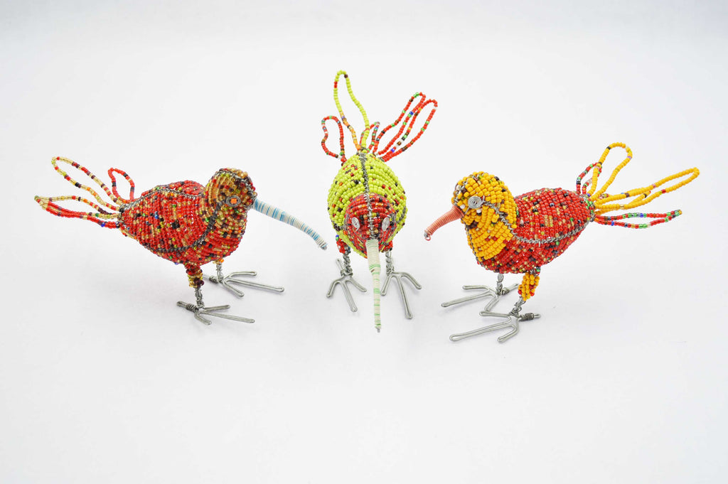 Beaded Bird Ornament