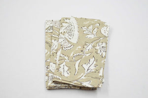 Napkins sets of 4, Grey, Neutral & Pink