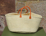 Wide Sisal Basket XL Light Cream