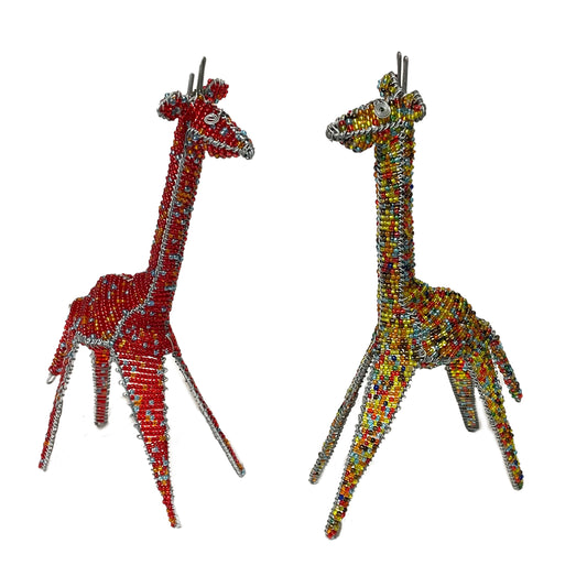 Beaded Giraffe Ornament