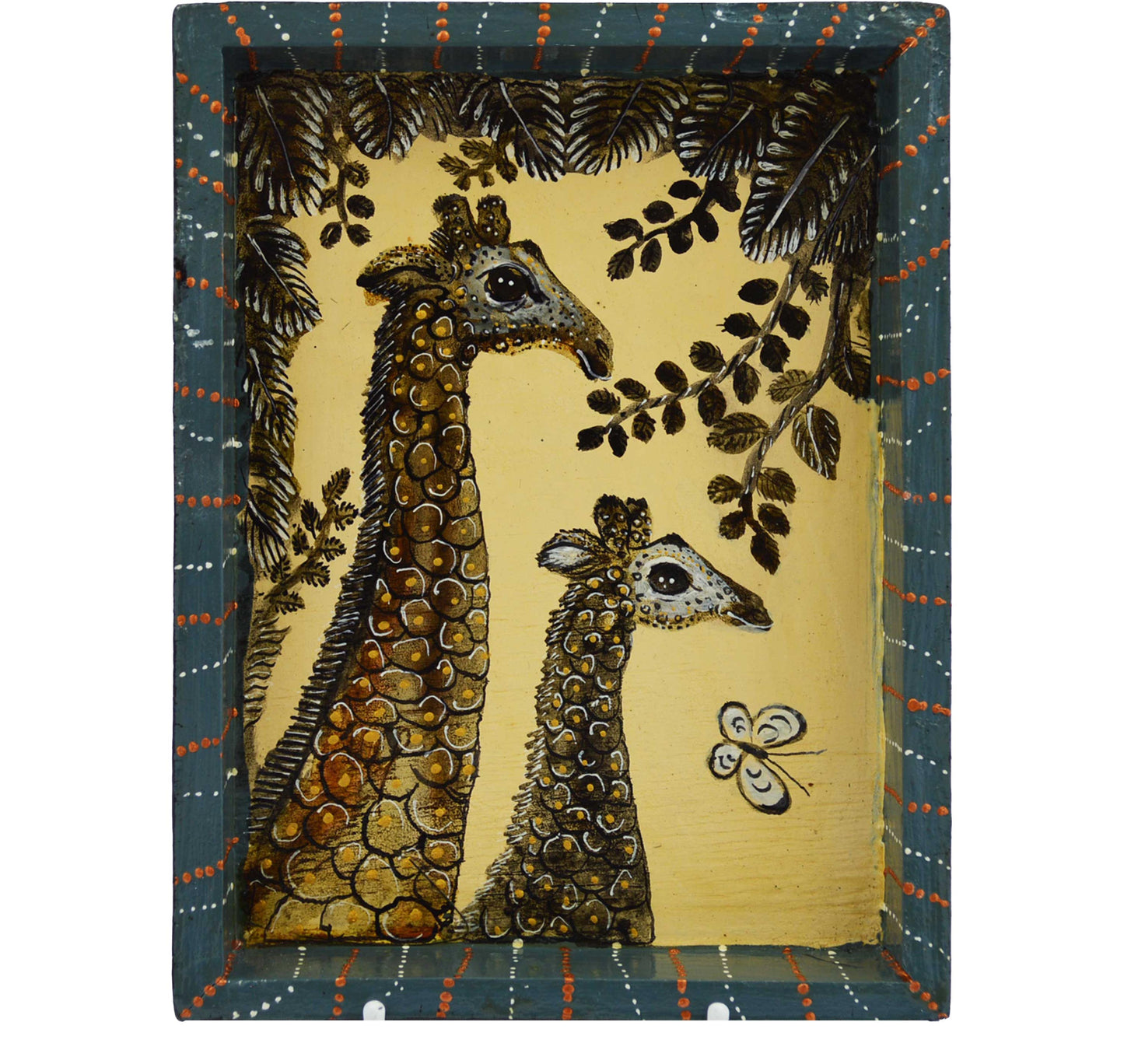 Naive Art Tray - Small - Giraffe