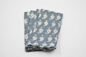 Napkins sets of 4, Grey, Neutral & Pink