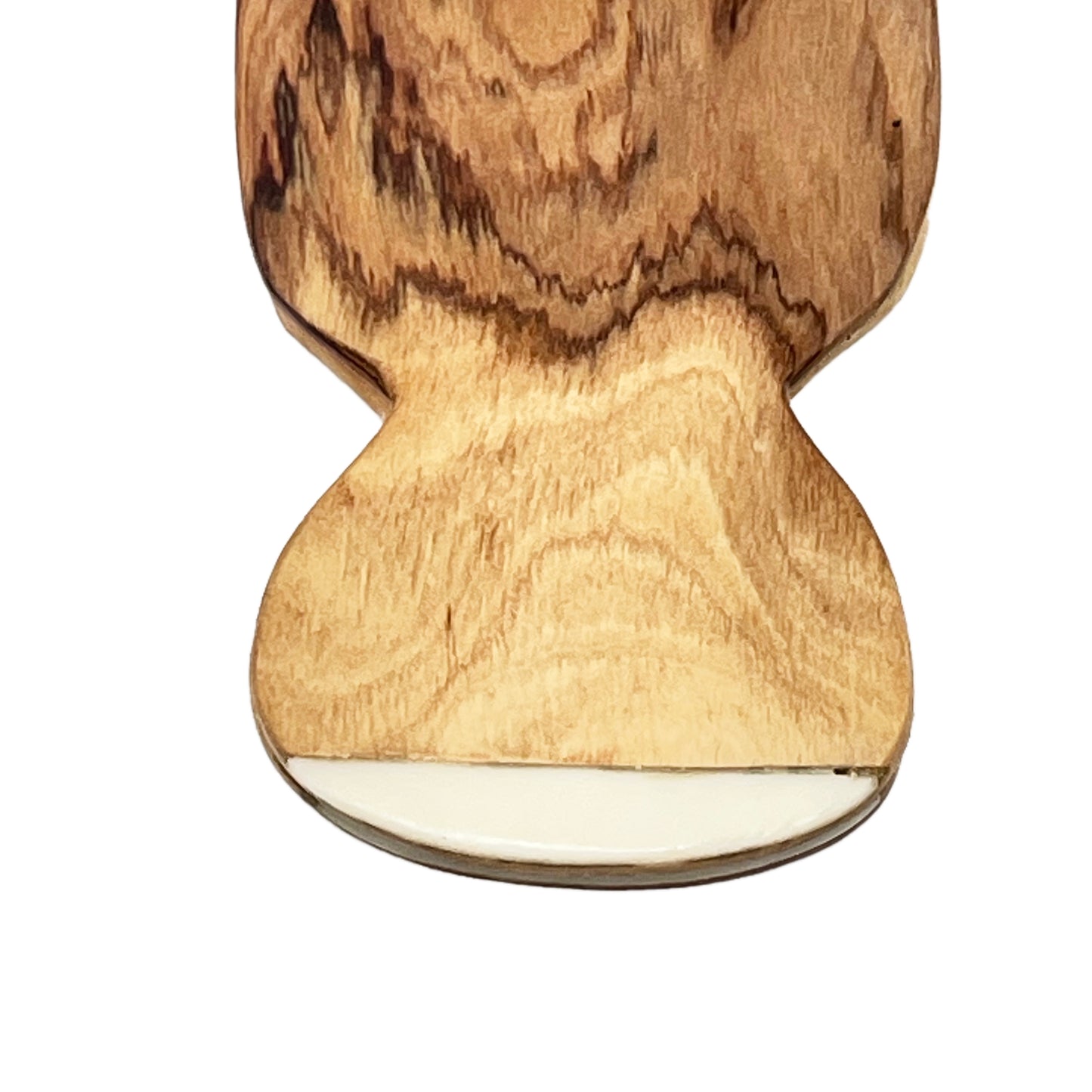 Olive Wood & Bone Comb Salad Servers