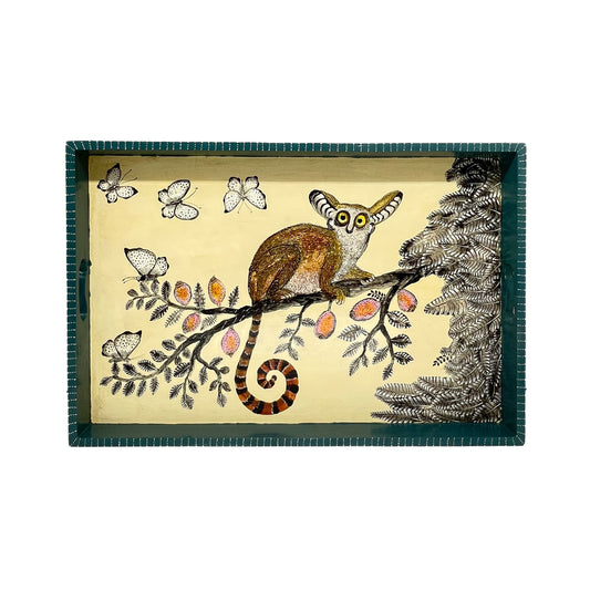 Naive Art Tray - Ex Large - Bushbaby