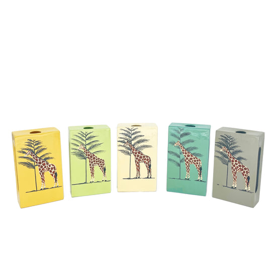 Large Matchbox Cover Giraffe -various colours