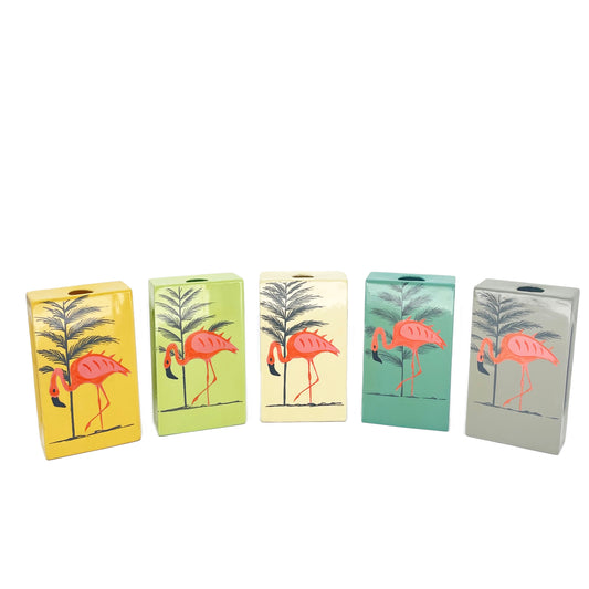 Large Matchbox Cover Flamingo -various colours