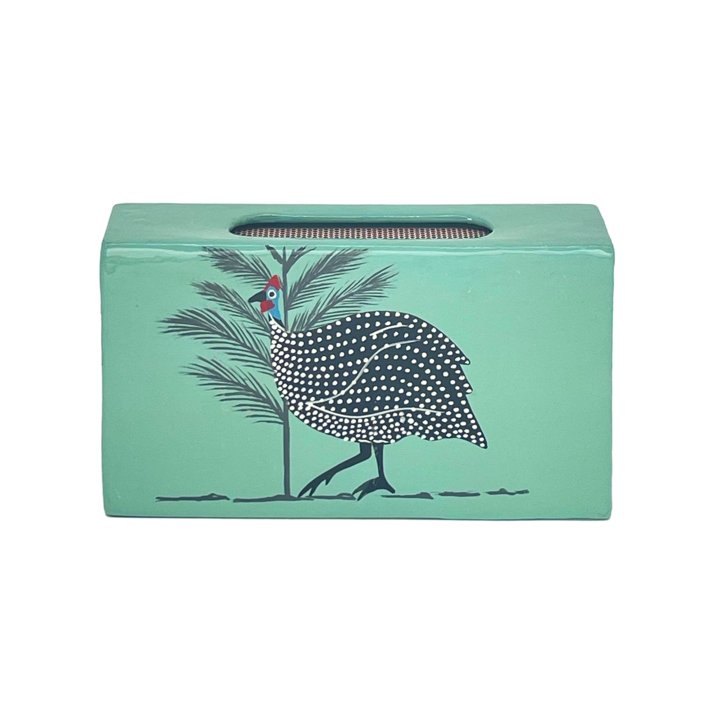 Large Matchbox Cover Guinea Fowl-various colours