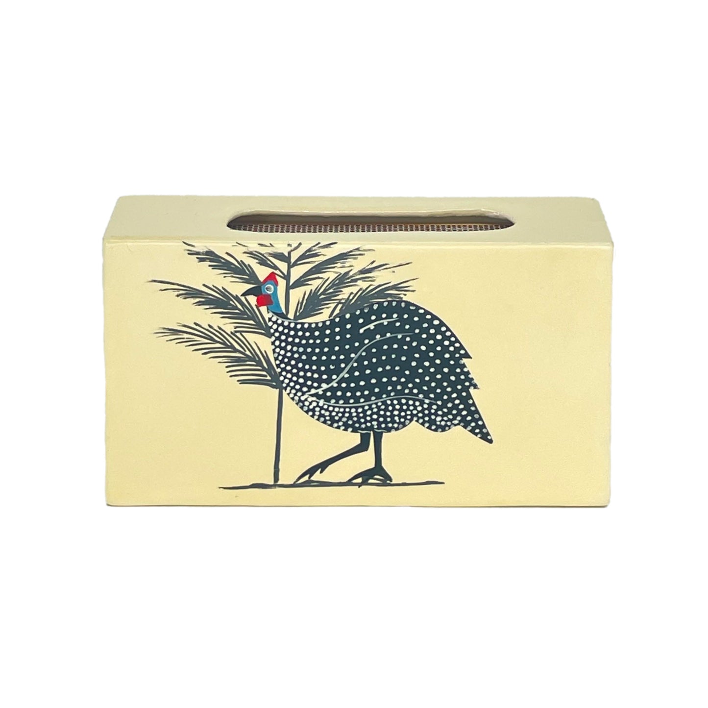 Large Matchbox Cover Guinea Fowl-various colours