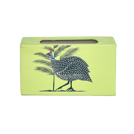 Large Matchbox Cover Guinea Fowl-various colours