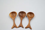 Olive wood small fork & spoons