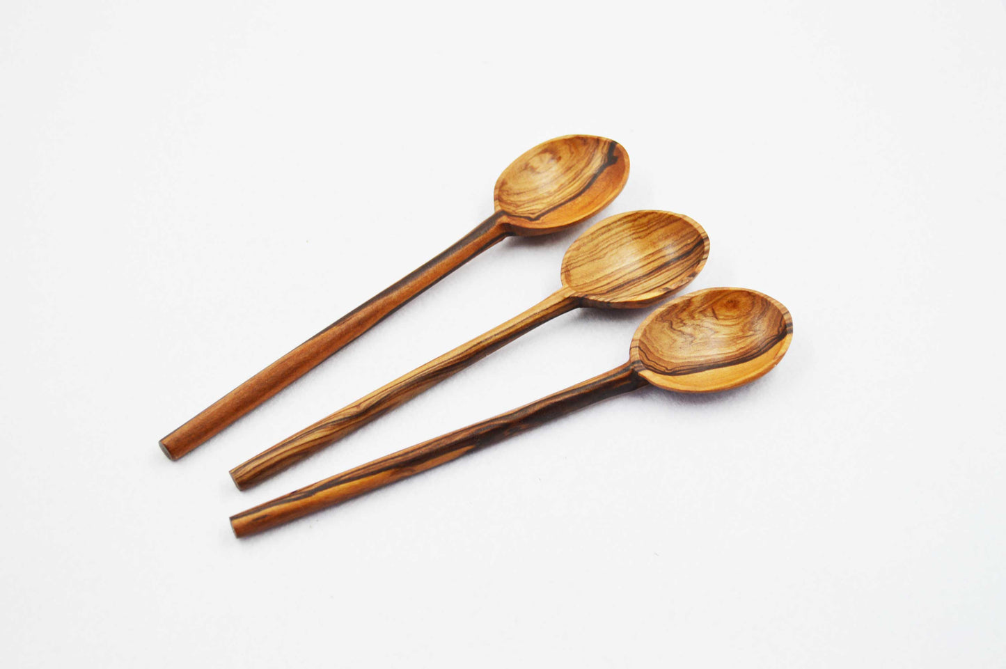 Olive wood small fork & spoons