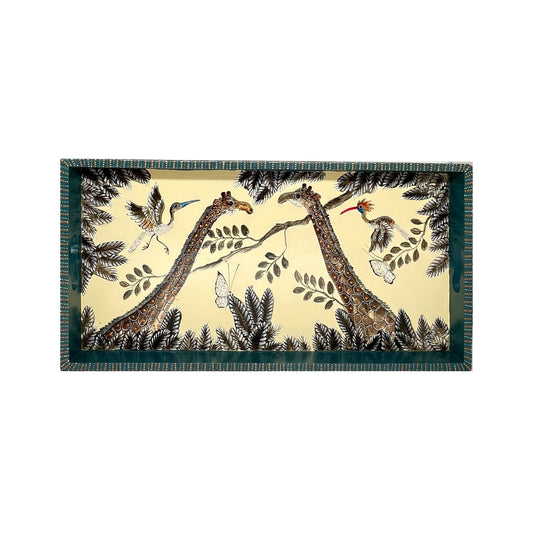 Naive Art Tray - Ex Long - Giraffe