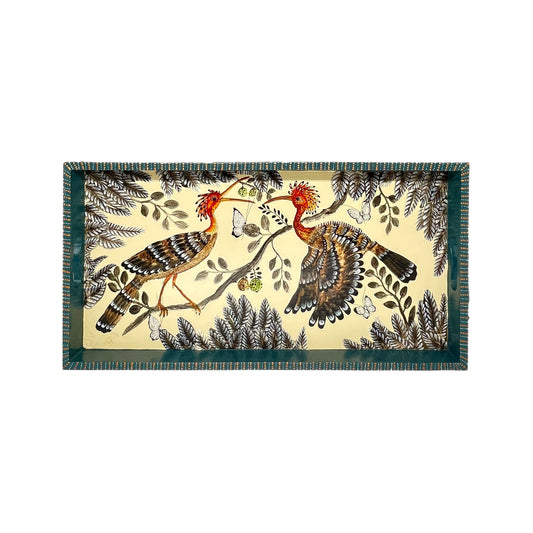 Naive Art Tray - Ex Long - Hoopoe