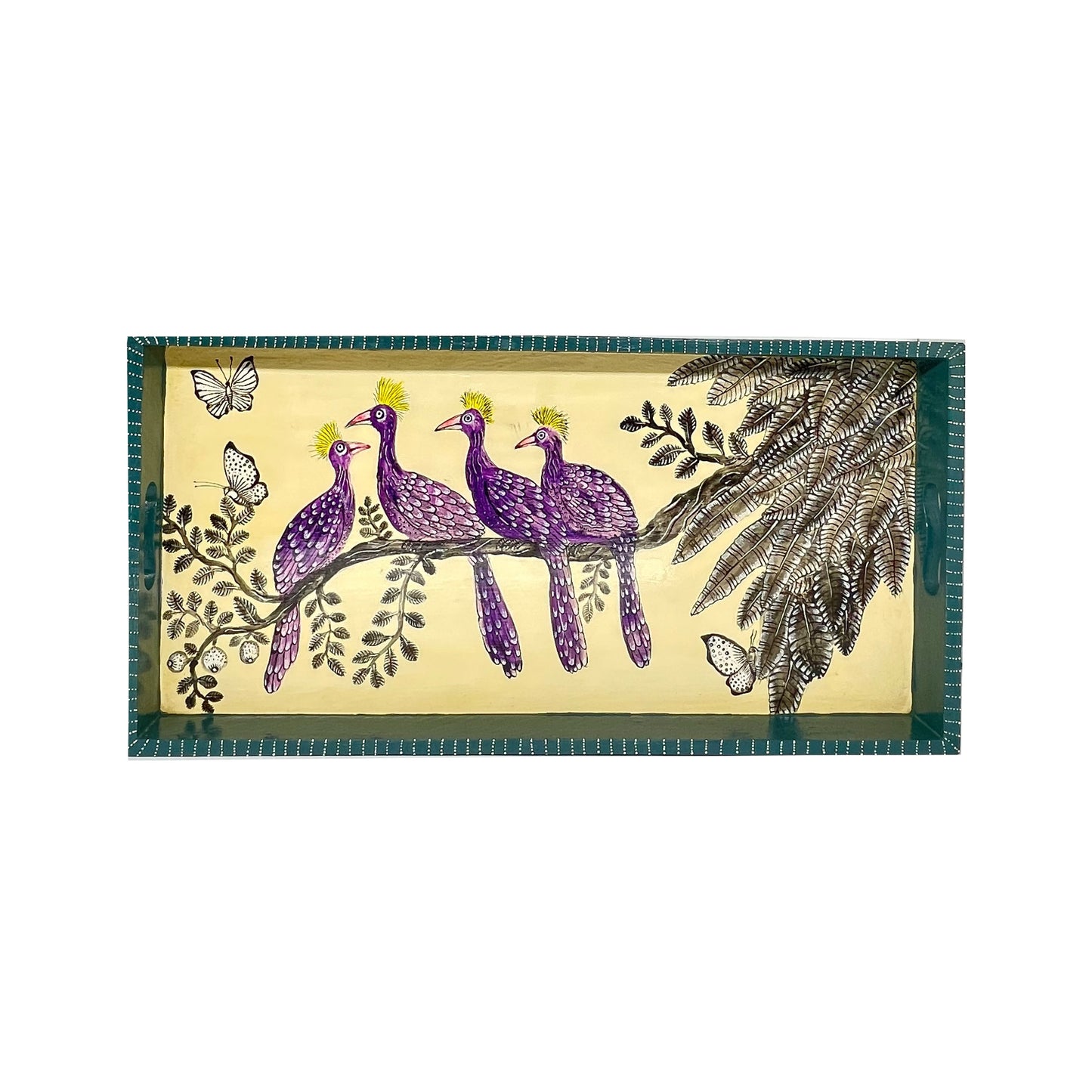 Naive Art Tray - Ex Long - Turaco