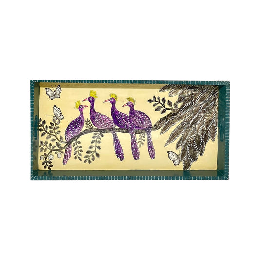 Naive Art Tray - Ex Long - Turaco