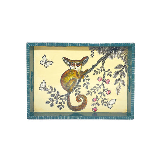 Naive Art Tray - Bushbaby