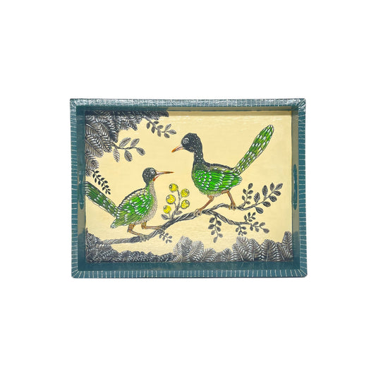 Naive Art Tray - Turaco