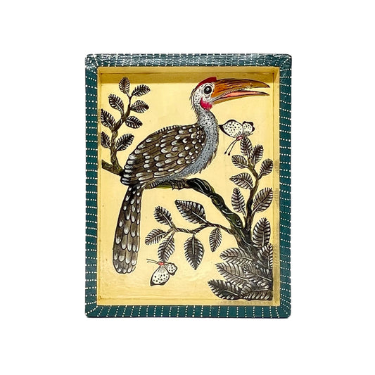Naive Art Tray - Small - Hornbill