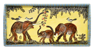 Naive Art Tray - Ex Long - Elephant