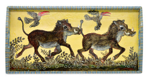 Naive Art Tray - Ex Long - Warthog