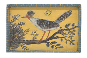 Naive Art Tray - Large - Birds