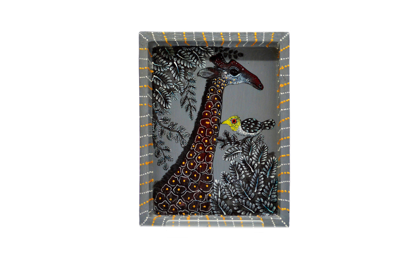 Naive Art Tray - Small - Giraffe