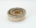 Basket sets with Beaded trim (bead colour choice)