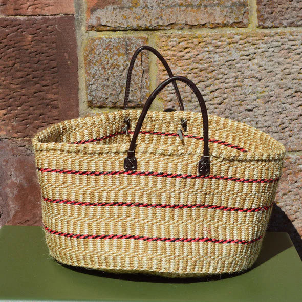 Wide Sisal XL Basket - NEUTRALS