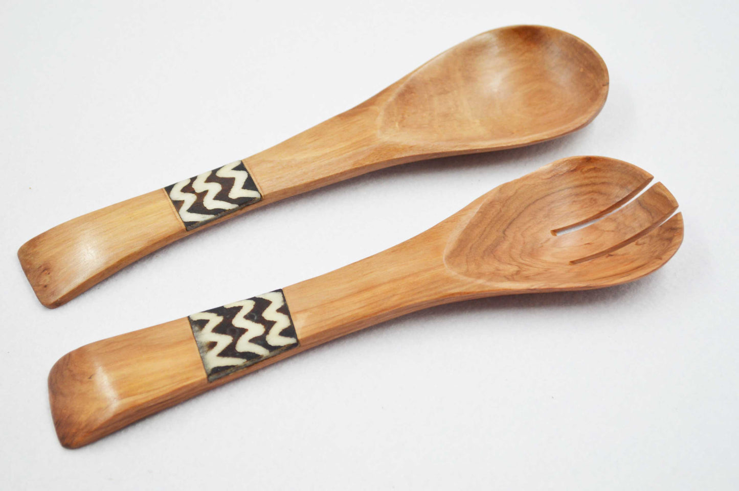 Olive Wood Salad Server