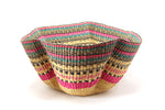 Pakurigo Elephant Grass Basket in Wave Design