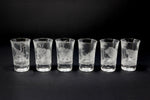 Shot Glasses engraved with African Animals