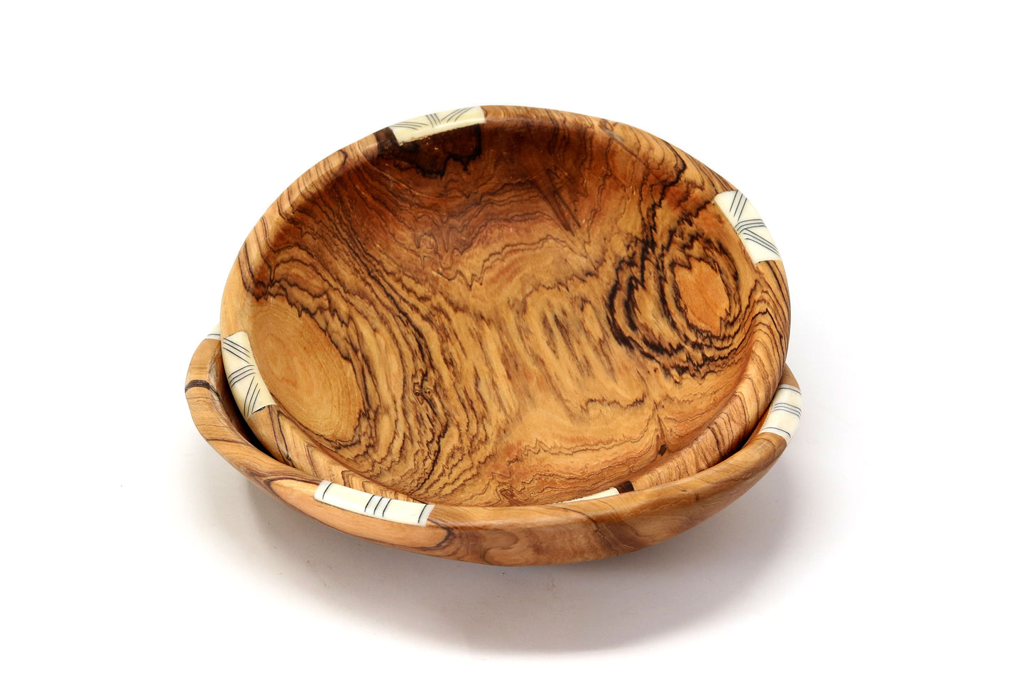 Olive Wood small salad & nut bowls