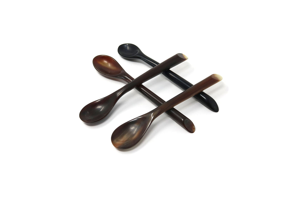 Ankole Cow Horn Condiment Spoons - ASSiA 