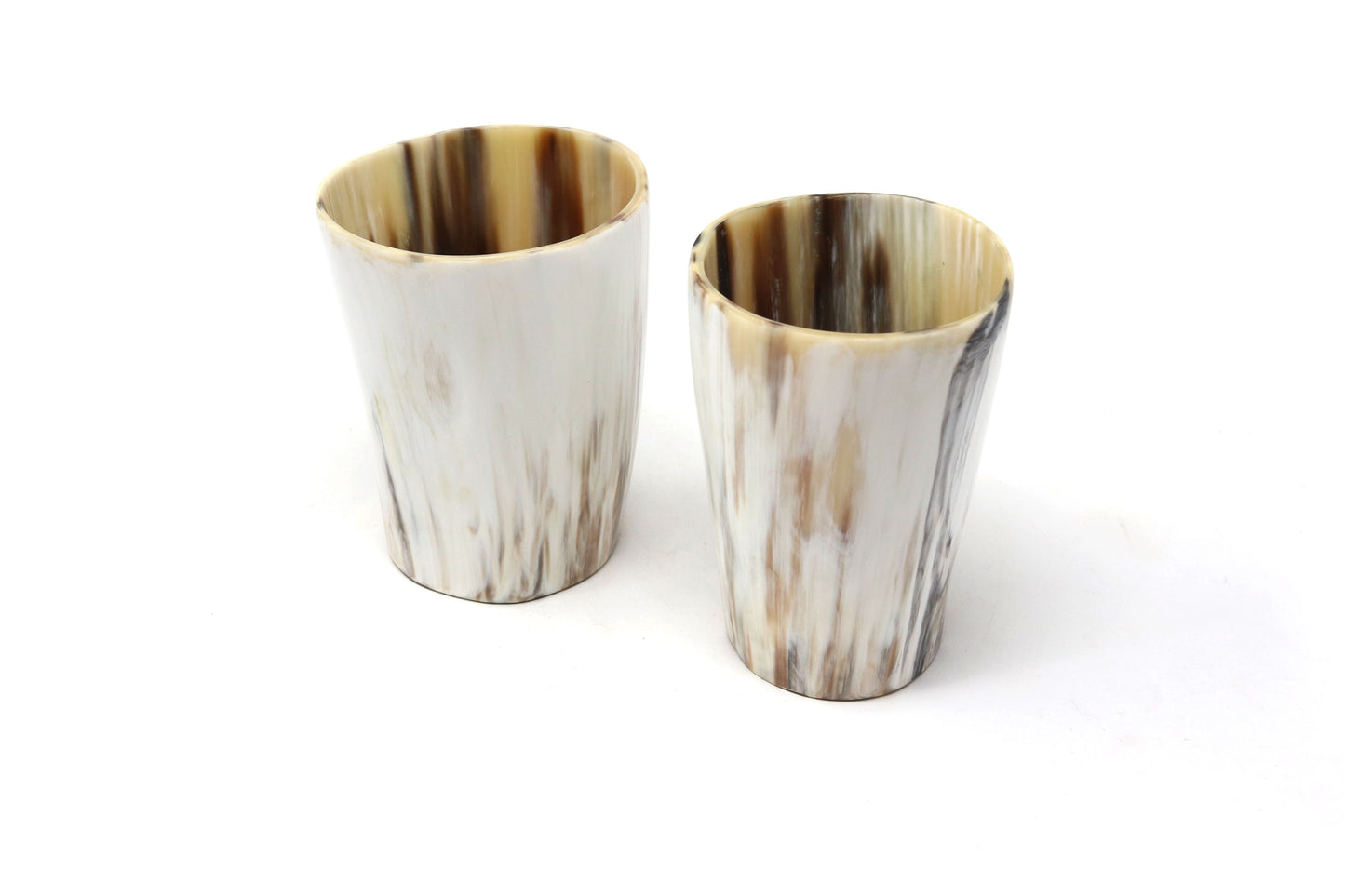 Ankole Cow Horn pen pots / small vases