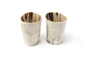 Ankole Cow Horn Cups / vases
