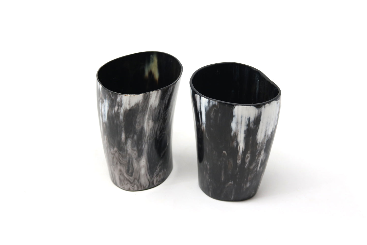 Ankole Cow Horn pen pots / small vases