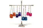 Sisal & Bead Hanging Treasure Baskets